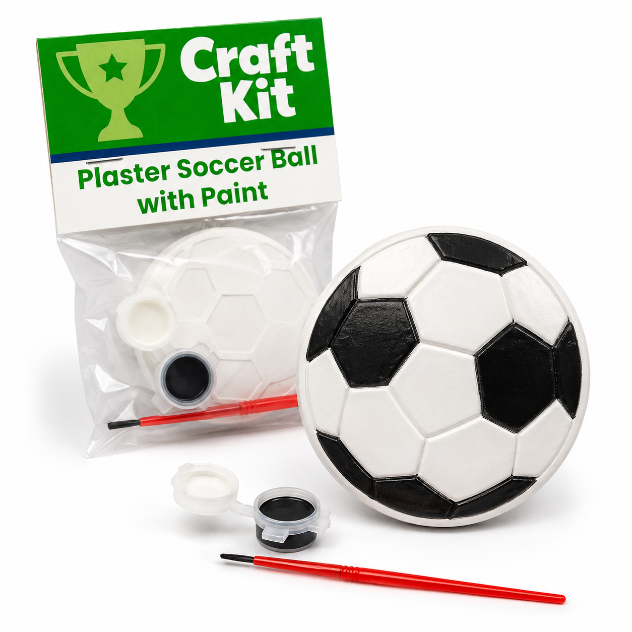 Soccer Ball with Paint Craft Kit